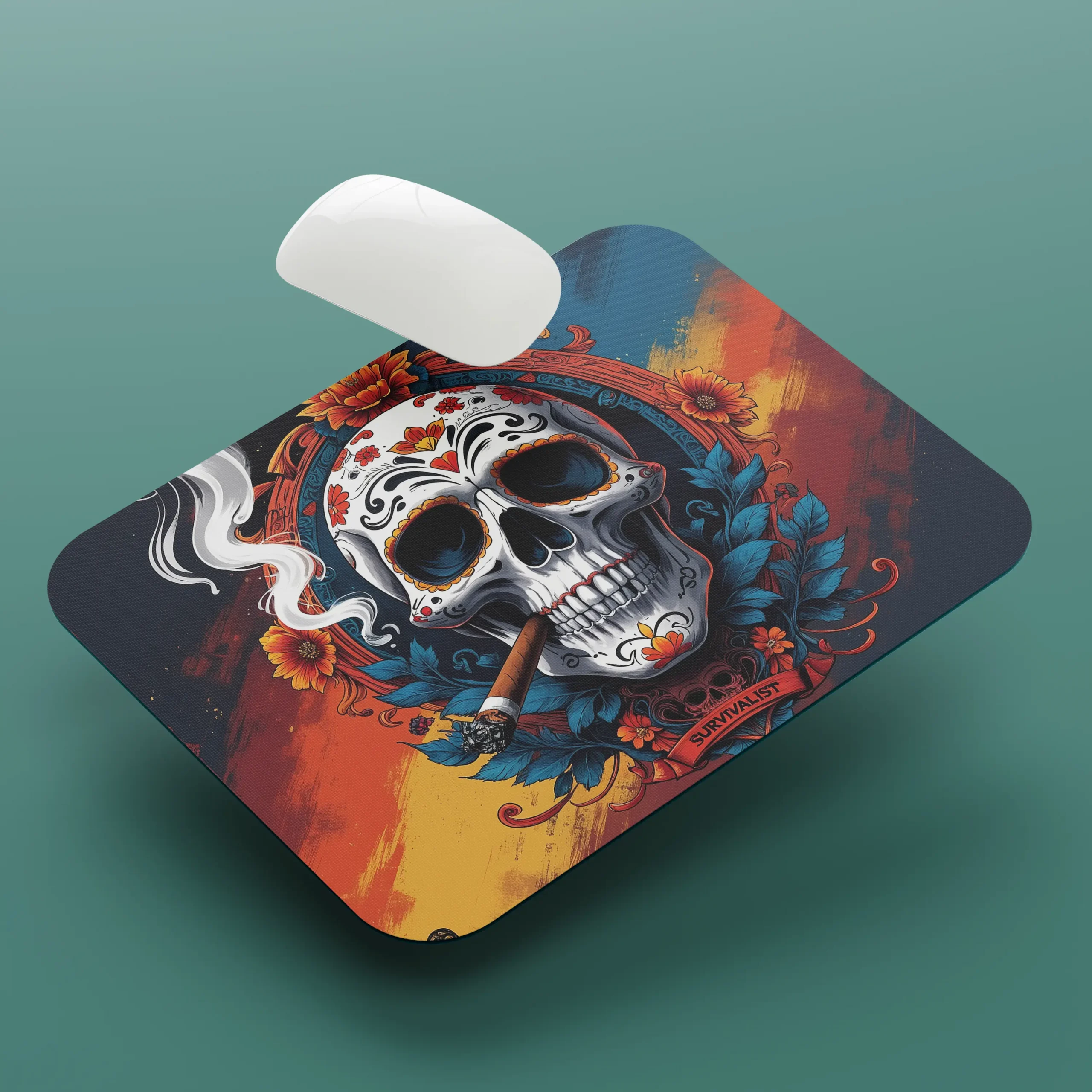 Tapis de souris survivaliste