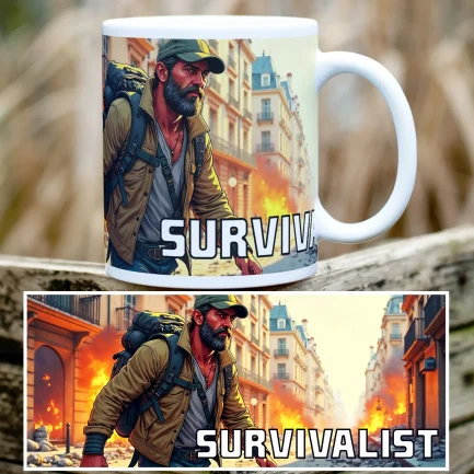 Mug en céramique Zone Résilience