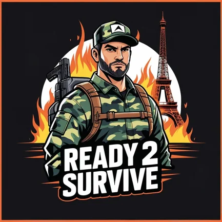 Sticker survivaliste Zone Résilience