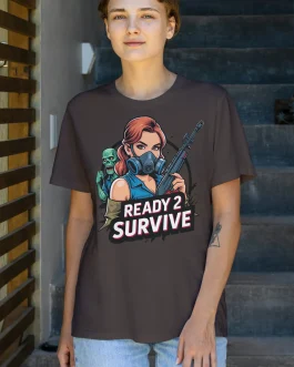 T-shirt Ready 2 Survive