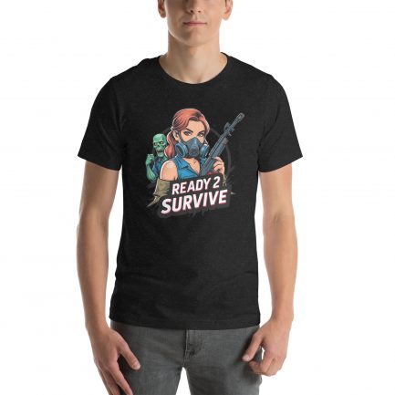 T-shirt Ready 2 Survive – Image 3